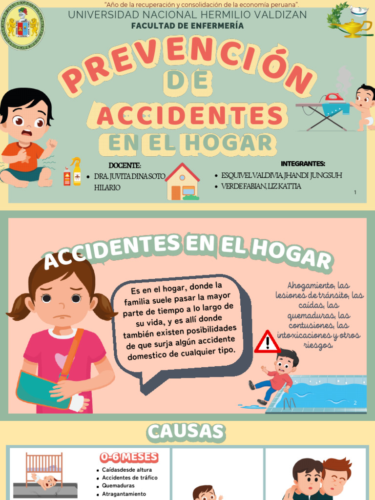 Prevención de Accidentes en El Hogar | PDF | Estufa de cocina