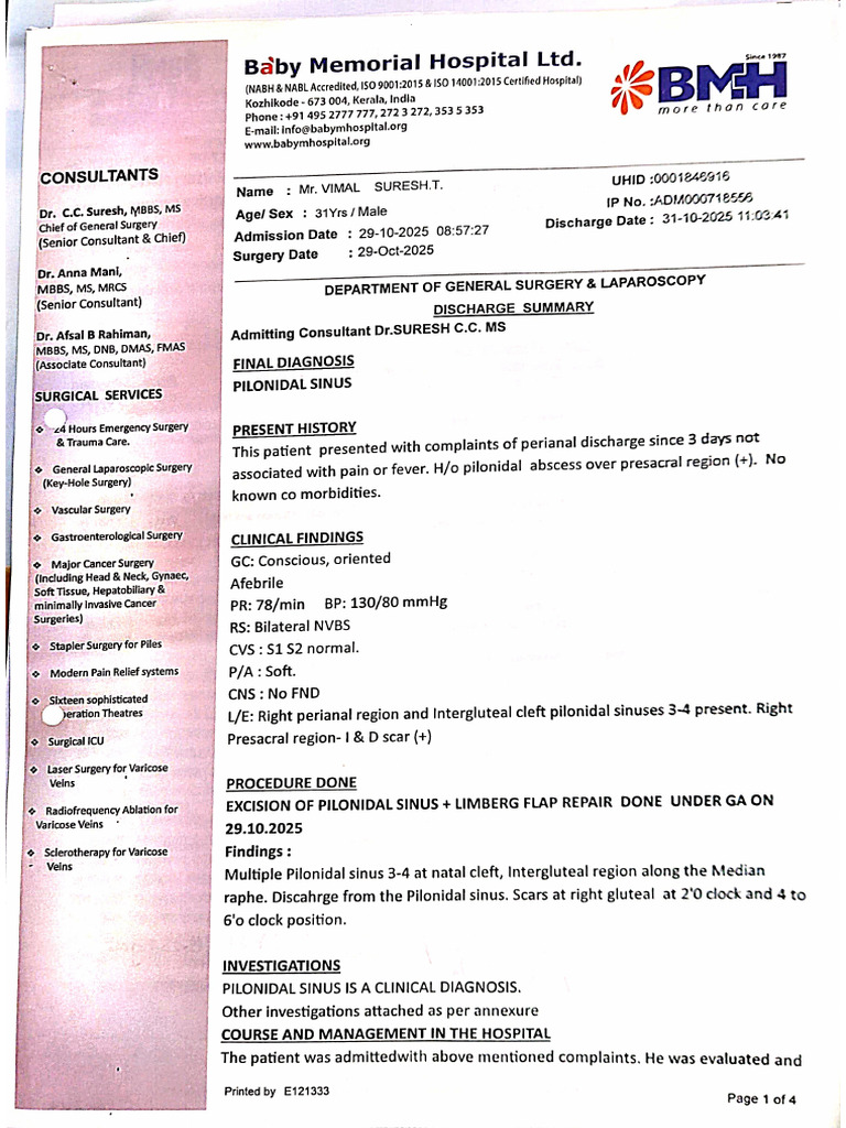 Hospital Records | PDF