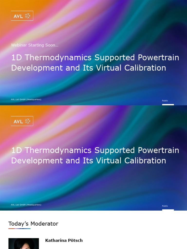 1D Thermodynamics for Powertrain Calibration | PDF | Engines | Simulation