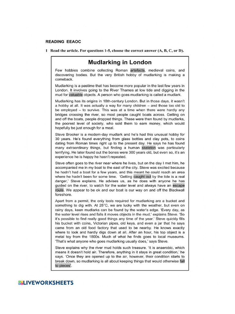 Worksheet 75324 | PDF