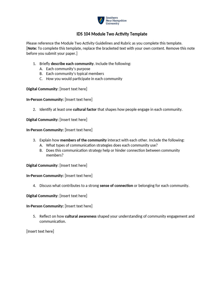 Community Engagement and Interaction Guide | PDF