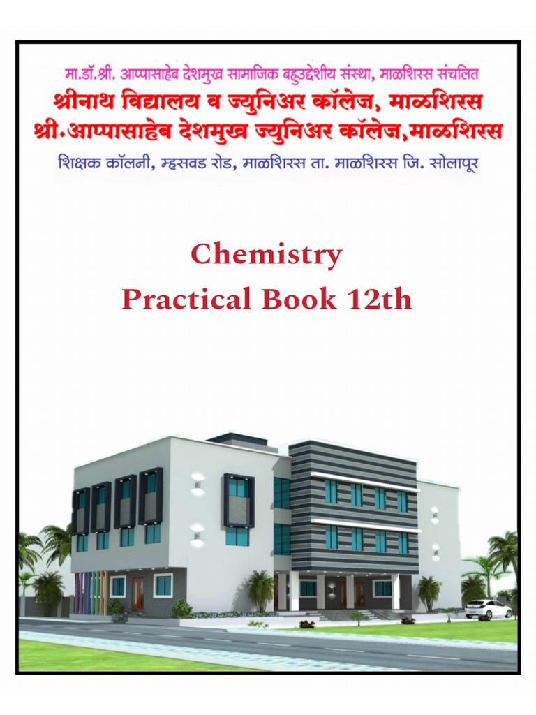 Chemistry Practical 12 | PDF