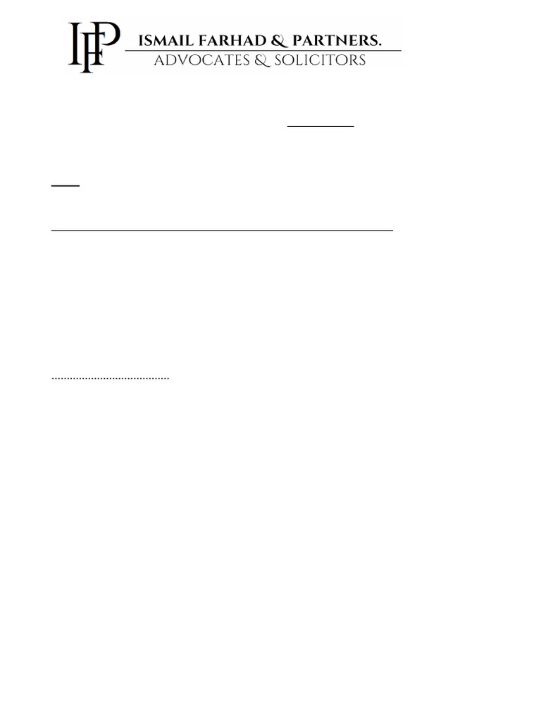 IFP Letterhead Docs. | PDF