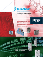 Catálogo Finder relés temporizadores