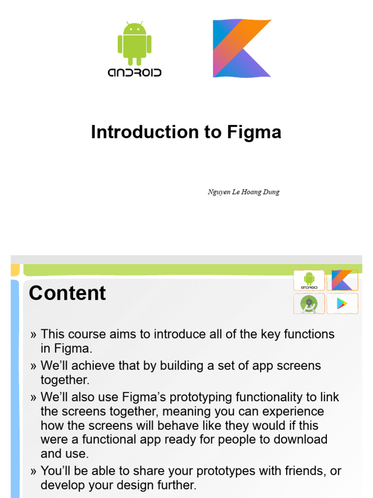 Figma Basics: Design and Prototype Guide | PDF | Mobile App ...