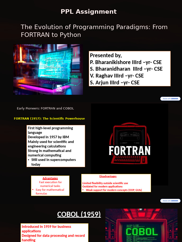 Evolution of Programming Languages | PDF | Java (Programming Language ...