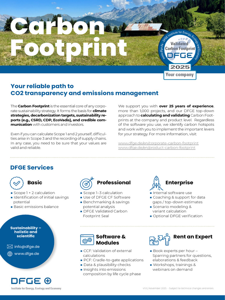 Corporate Carbon Footprint Solutions | PDF | Carbon Footprint ...