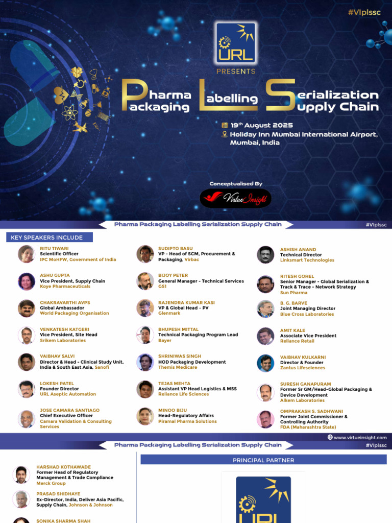 7th Annual Pharma Packaging Labelling Serialization and Supply Chain ...