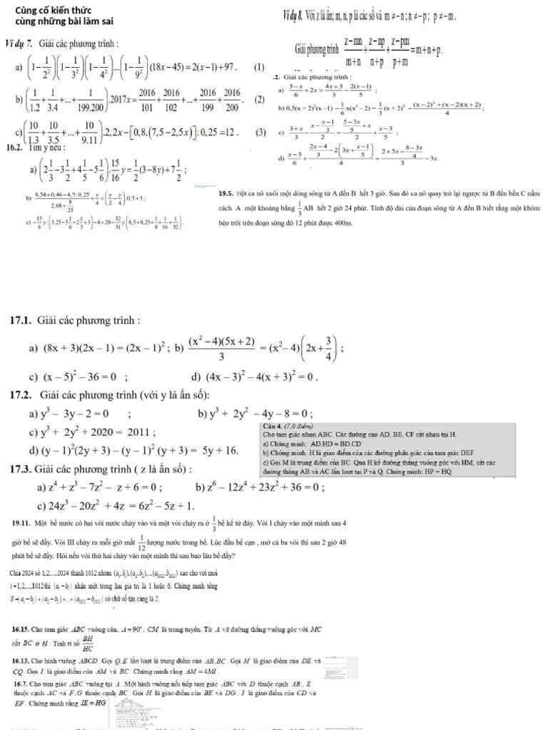 Bài LM Sai | PDF