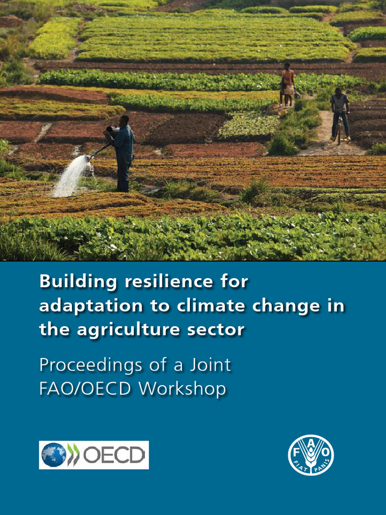 Building Resilience For Adaptation To Climate Change in The Agriculture ...