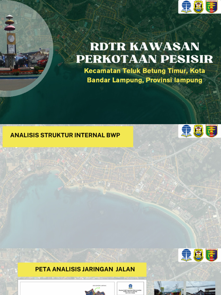 Analisis RDTR Kawasan Pesisir Teluk Betung | PDF