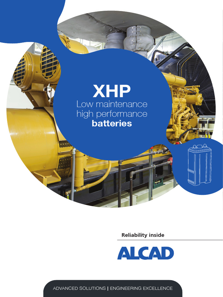 High-Performance Ni-Cd XHP Batteries | PDF | Energy Storage ...