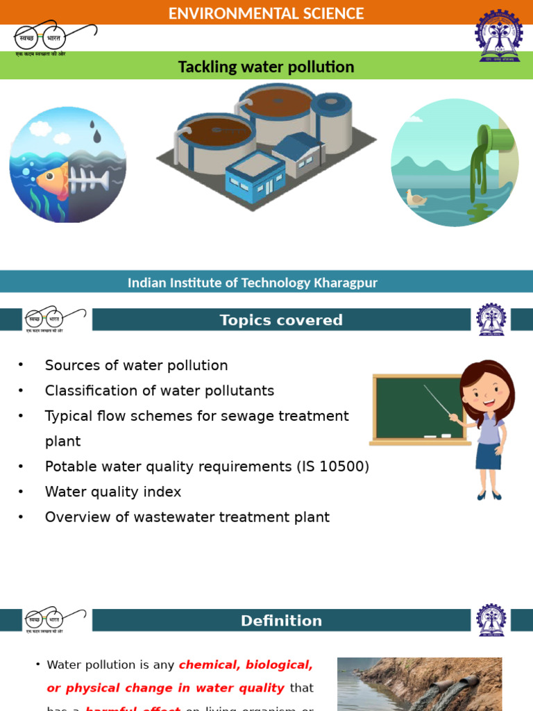 Water Pollution and Treatment Overview | PDF | Sewage Treatment | Water ...