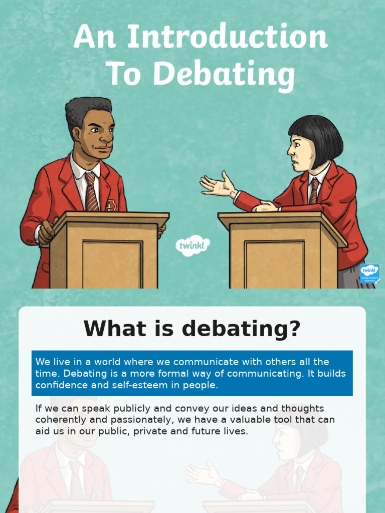 Debating Basics and Rules Explained | PDF