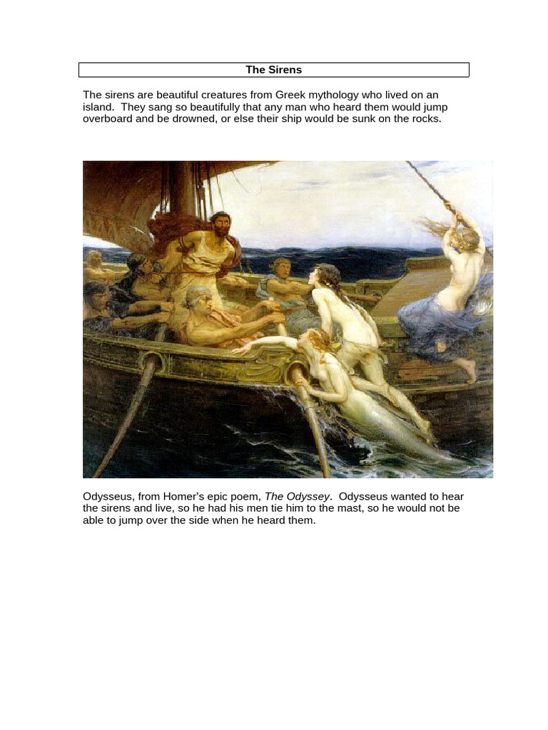 The Sirens | PDF