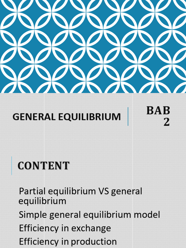 General Equilibrium Analysis Explained | PDF | Economic Equilibrium ...