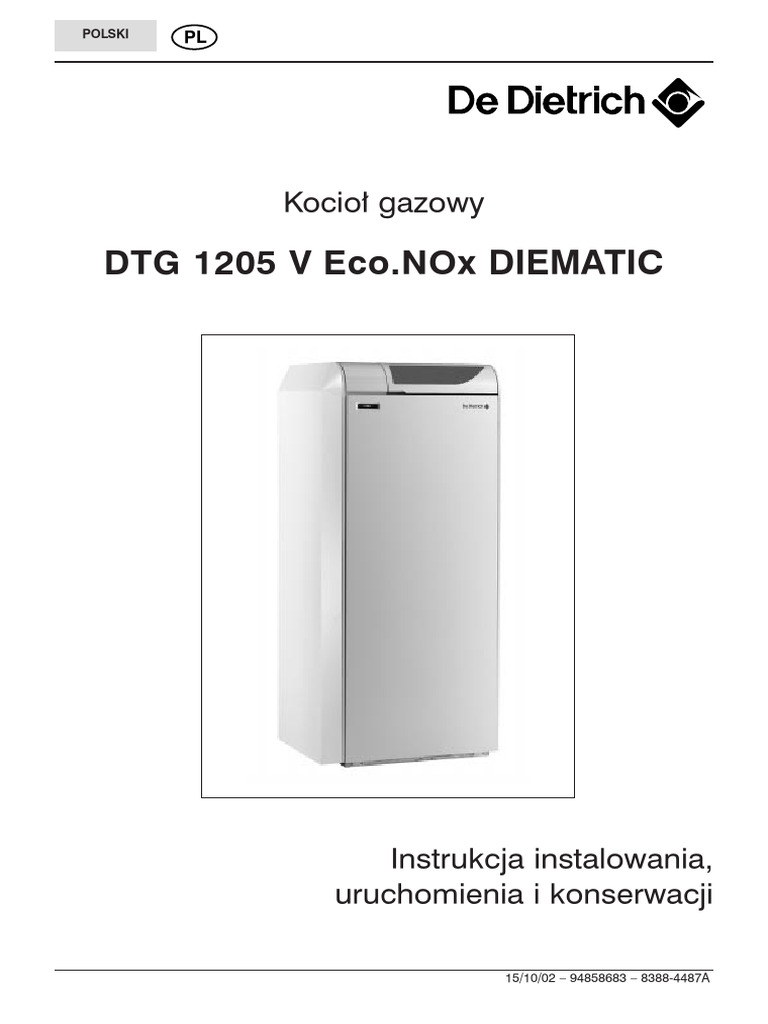 DTG 1205 V EcoNox Diematic PDF — free download