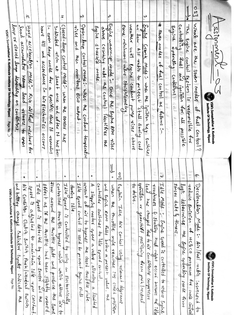 3rd - 5th Assignment AE | PDF