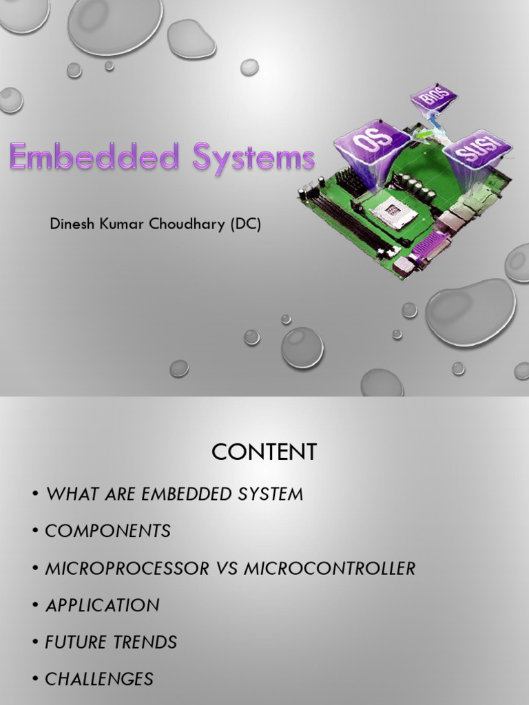 Understanding Embedded Systems Basics | PDF