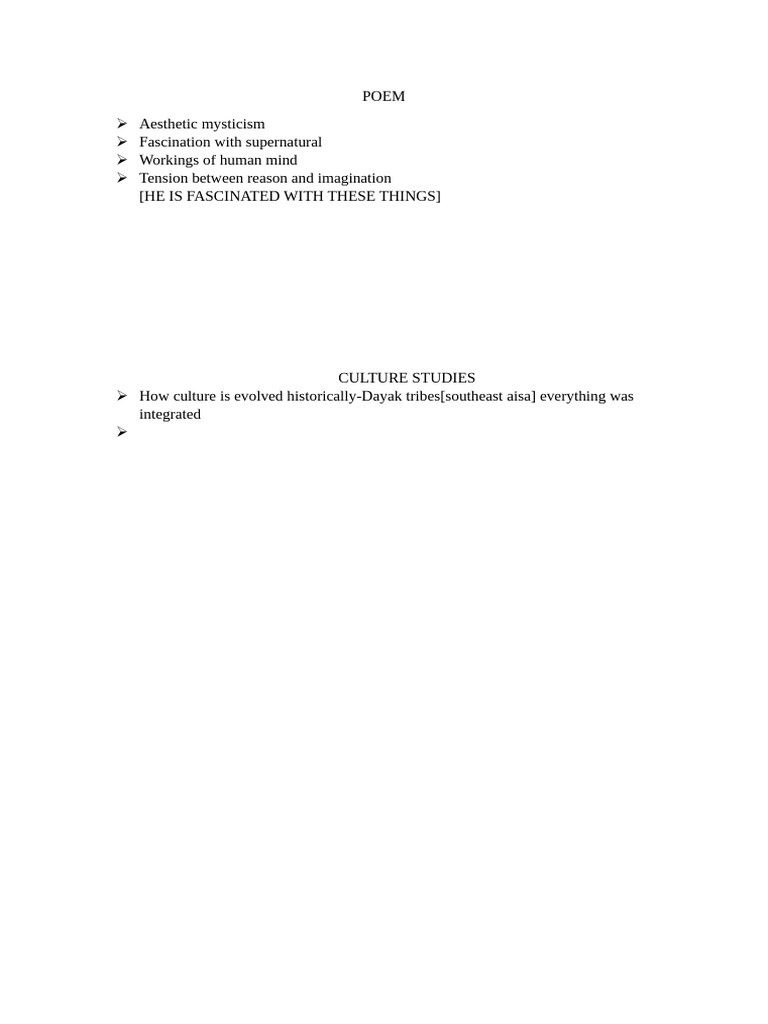 Aesthetic Mysticism and Culture Studies | PDF