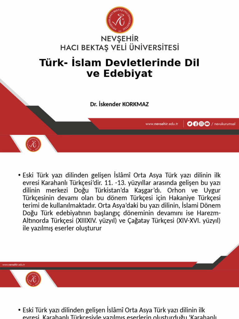 Dil Ve Edebiyat | PDF