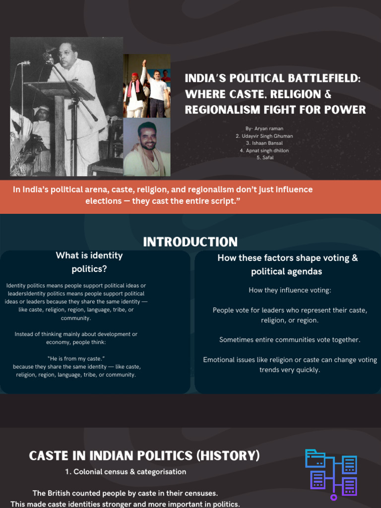 Caste, Religion, and Regionalism in India | PDF | Caste | Politics Of India