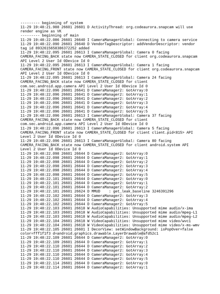 Log Cat 1764416902030 | PDF | Computing | Operating System Technology