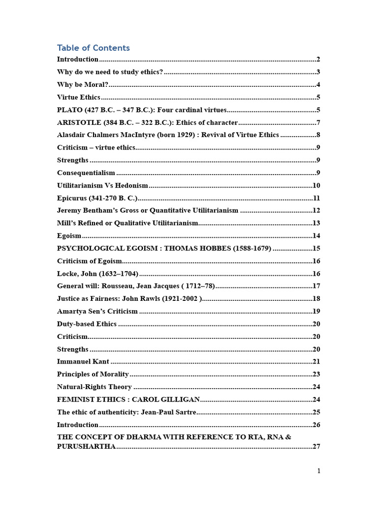 Understanding Ethics and Moral Philosophy | PDF | Pleasure | Utilitarianism