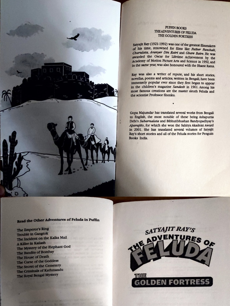 Feluda The Golden Fortress PDF