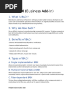 Kernel BADI Implementation Guide | PDF