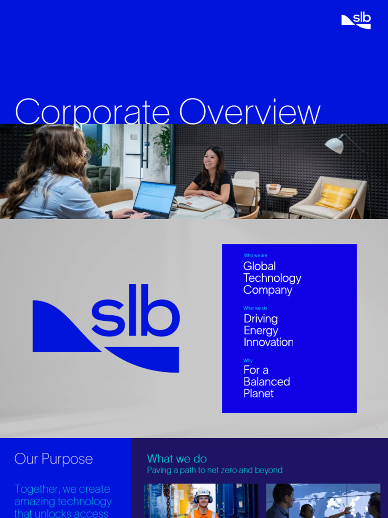 SLB Corporate Overview | PDF