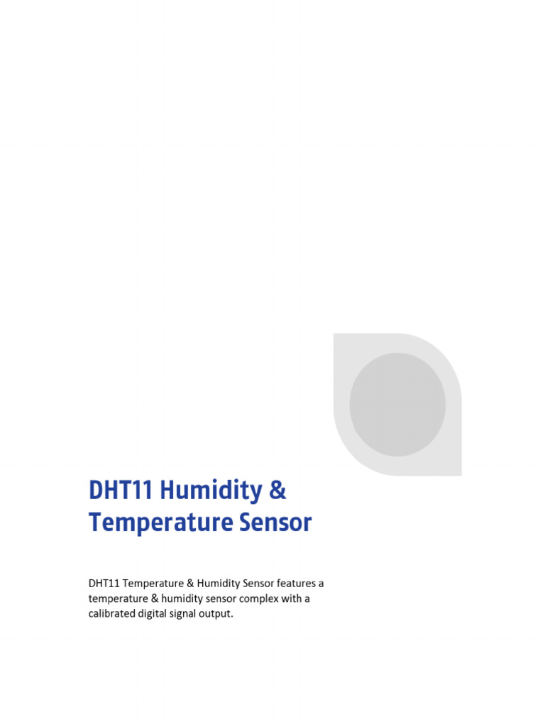 Dht11 PDF, Dht11 Description, Dht11 Datasheet, Dht11 View ...