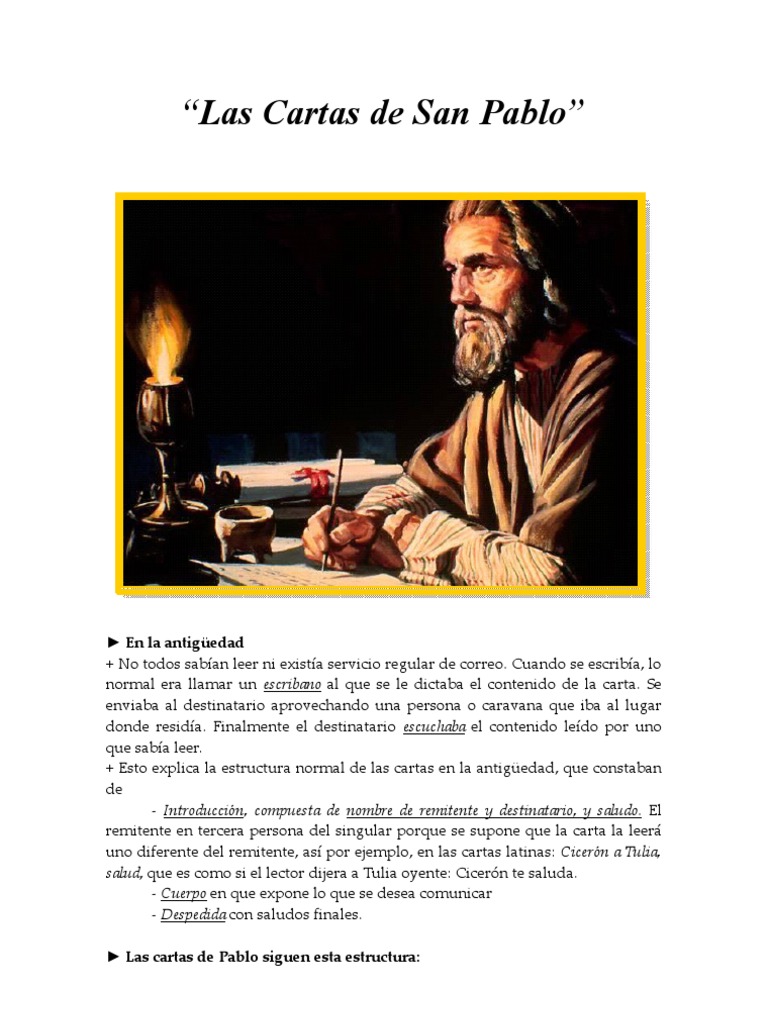 Las Cartas de San Pablo Pablo el apóstol Resurrección de Jesús