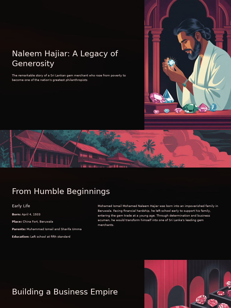 Naleem Hajiar A Legacy of Generosity | PDF | Economies