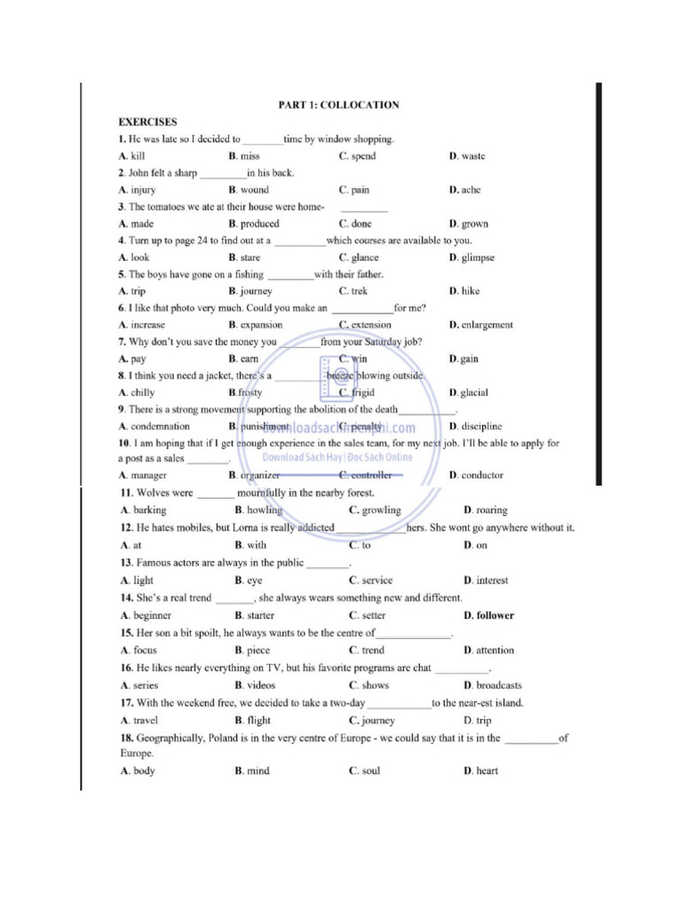Collocation | PDF