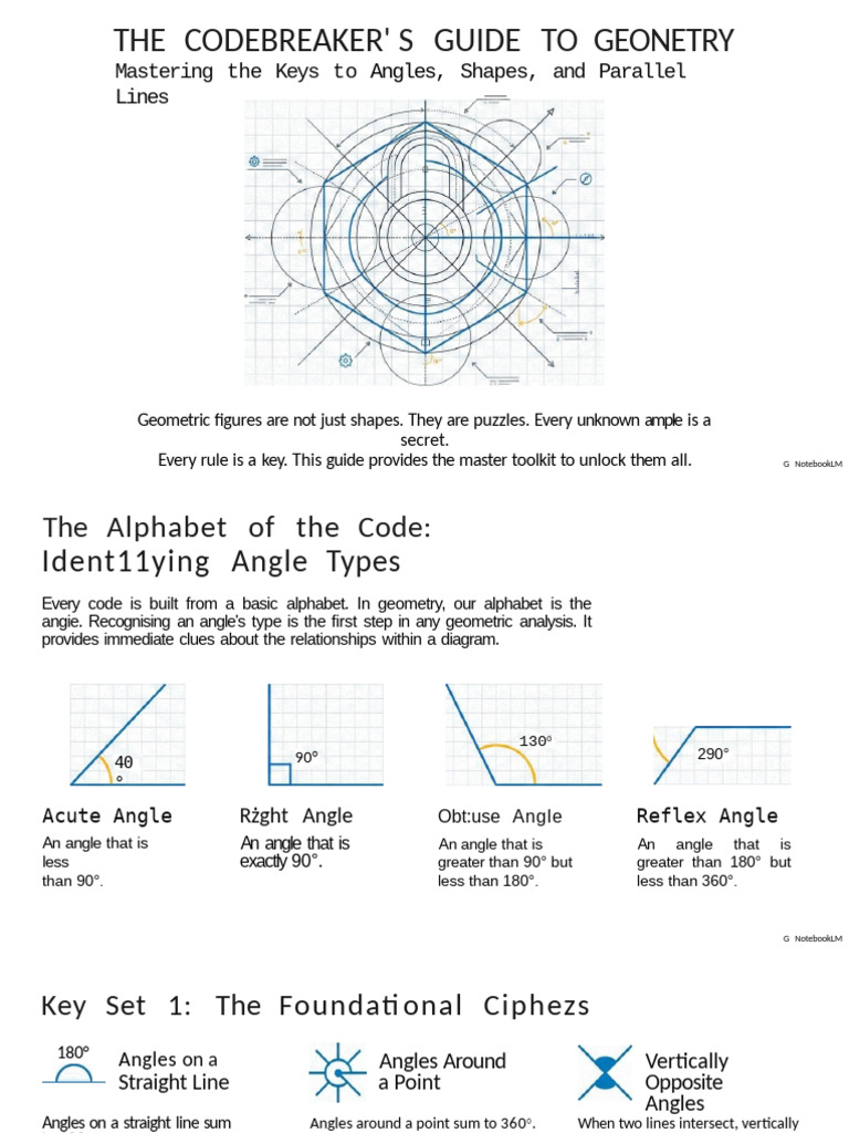 Codebreaker’s Guide to Geometry Keys | PDF | Triangle | Angle
