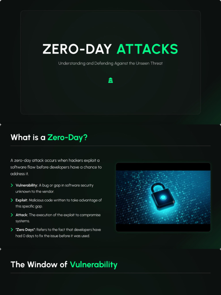 Zero Day Attacks | PDF