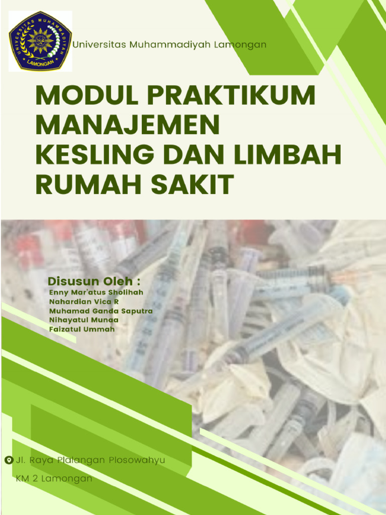 Modul Praktikum Manaj Kesling 2025 | PDF