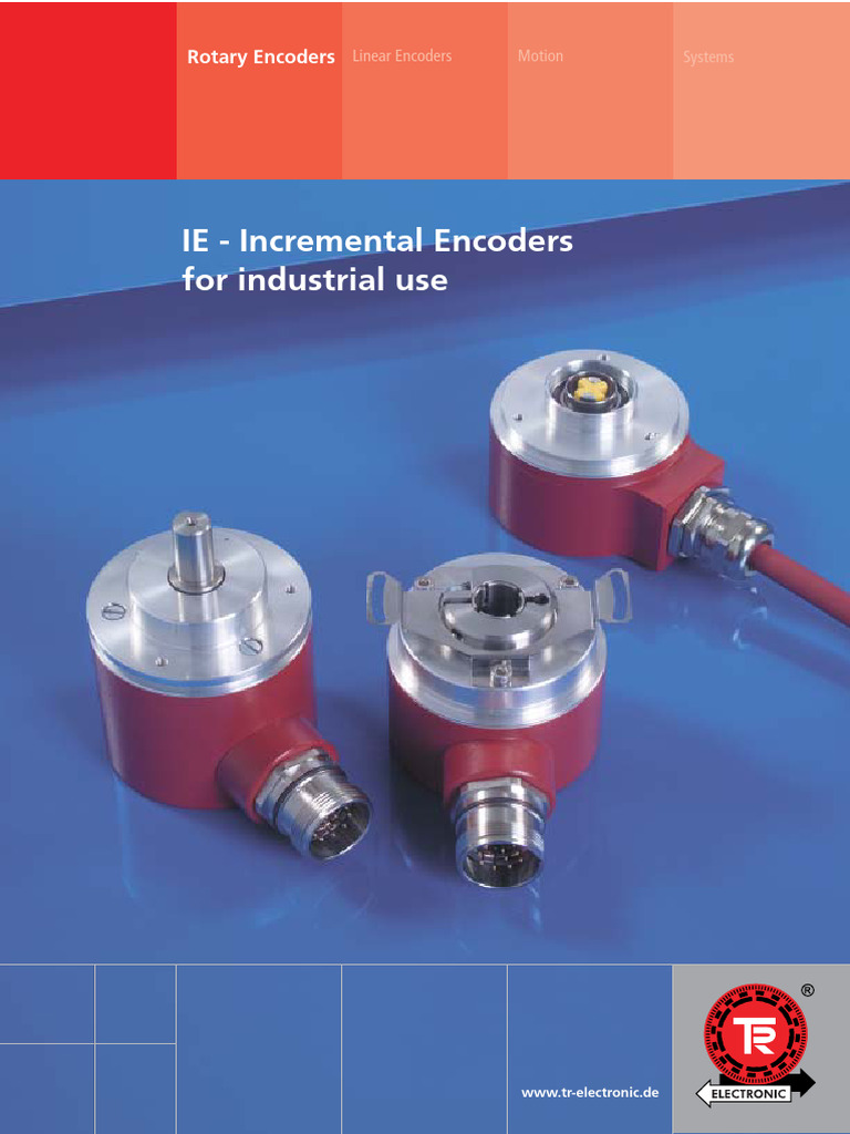 Industrial Incremental Encoders Guide | PDF | Mechanical Engineering ...