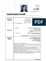 Camila Pontelli CV