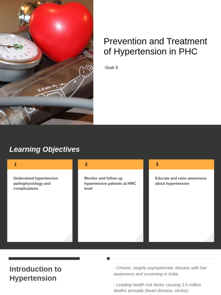 Hypertension Management in Primary Care | PDF | Hypertension | Coronary ...