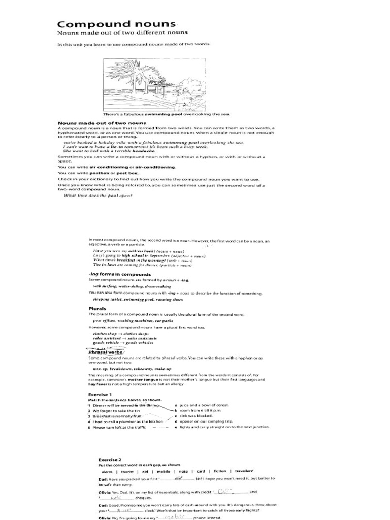 Grade 9 Grammar Book Unit One | PDF
