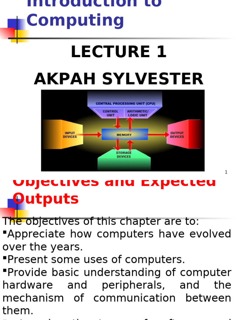 Introduction to Computer Systems Basics | PDF | Computer Data Storage ...