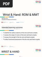 Great Toe and Toe ROM Assessment | PDF