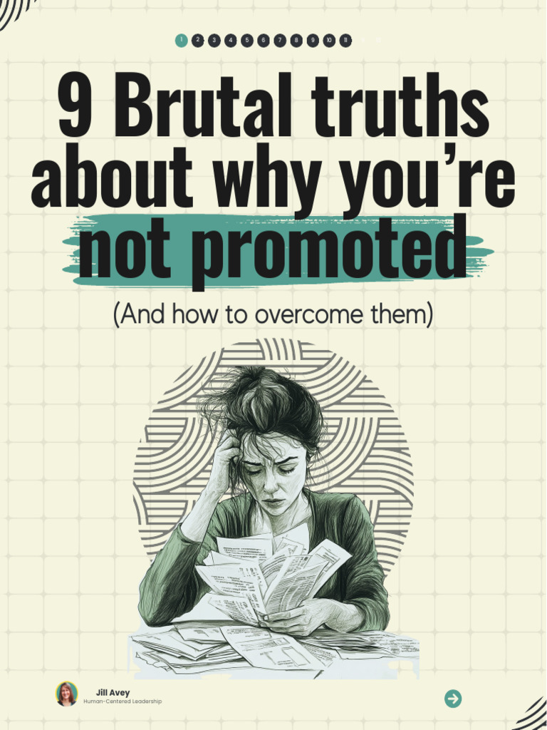 9 Reasons You're Not Getting Promoted | PDF | Leadership | Behavior ...