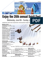 Spirit Fest Schedule