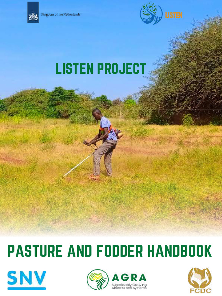 Pasture and Fodder Guide for Kenya | PDF | Weed | Potato