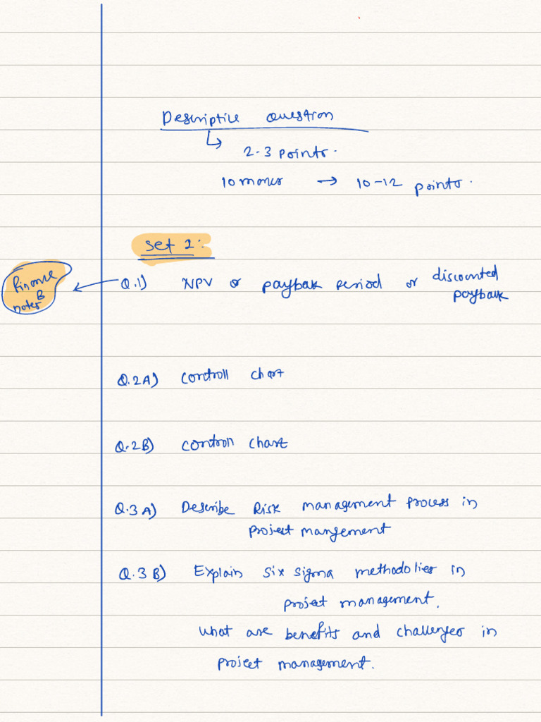 End Term Project Management | PDF | Net Present Value | Management ...