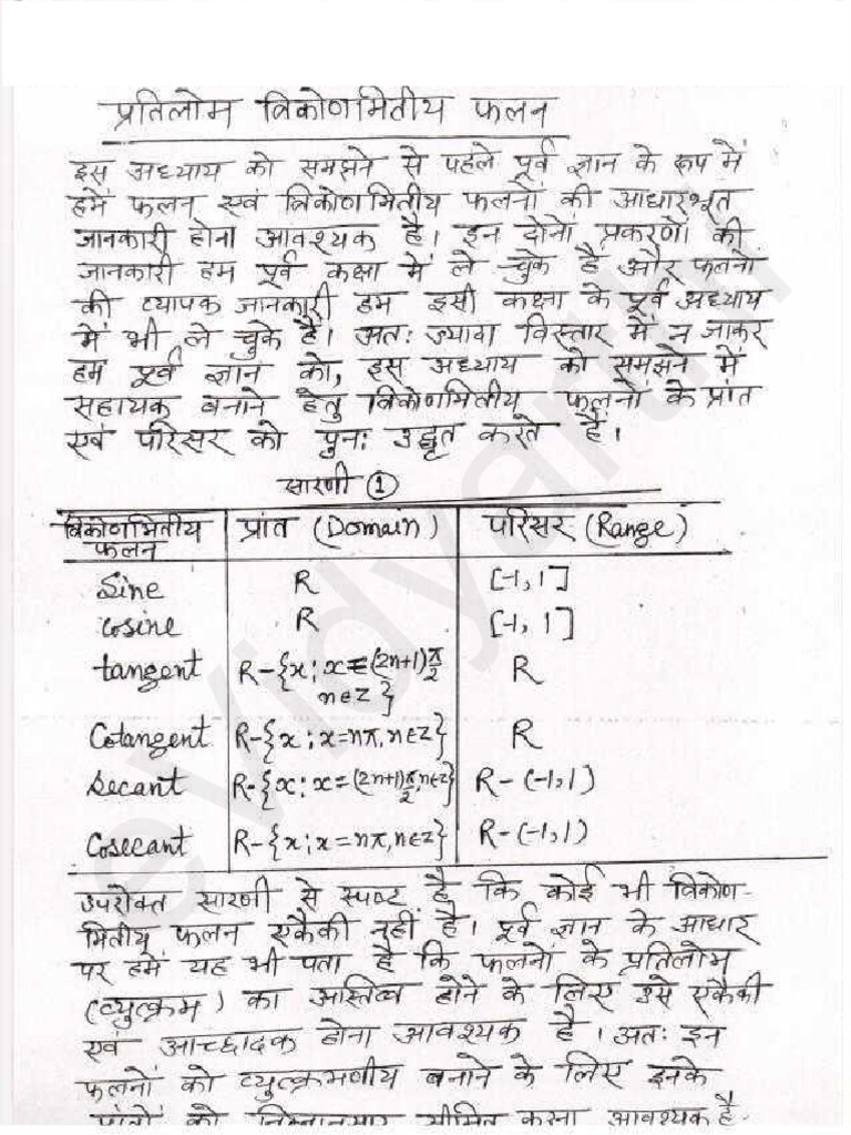 Chapter 2 Class 12 Maths | PDF