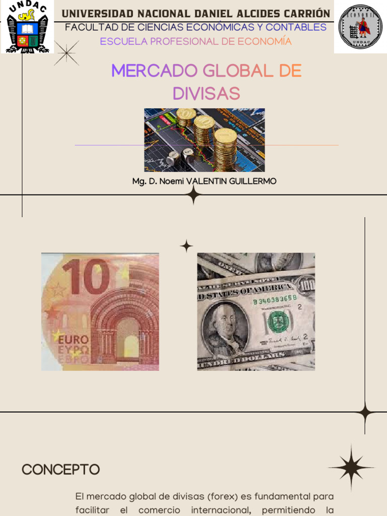 Ppt Mercado Global de Divisas | PDF | Tipo de cambio | Moneda